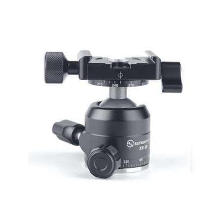 SunwayFoto Tripod Ball Head Mini 360° Dual-Panoramic Ballheads With QR plate