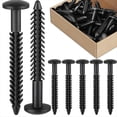 thumbnail image 1 of Vinyl Shutter Fasteners for Window Outside, Plastic Shutter Screws Exterior Window Shutter Pin Pegs 26PCS, 1 of 7