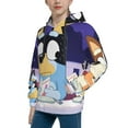 thumbnail image 2 of Johaoi Bluey Pattern Teen Pullover Hoodie Sweatshirts,Long Sleeve Pullover Casual Hooded Sweatshirt for Youth-Large, 2 of 6