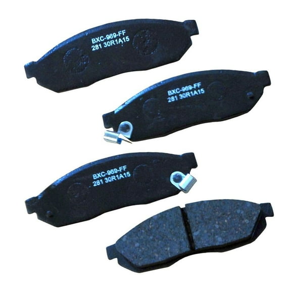 STOP SBC281 Stop Ceramic Brake Pad Fits select: 1987 HONDA CIVIC 1500 CRX SI, 1986 HONDA CIVIC CRX 1.5 HF