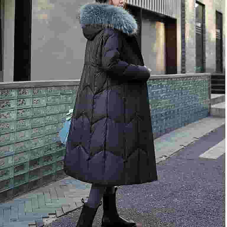 RYDCOT Long Winter Coats for Women Knee Length Down Jacket RYDCOT Long Winter Coats for Women Knee Length Down Jacket