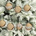 thumbnail image 6 of 16PCS Christmas Ball Ornaments Set 2.36 Inch Shatterproof Flocked Xmas Tree Hanging Decorations Bulk for Large Christmas Trees Holiday Wreath Garland Party Festival Event Home Indoor Outdoor Decor, 6 of 7