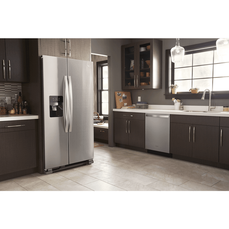 WHIRLPOOL WRS555SIHZ side by side freestanding refrigerator