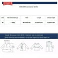thumbnail image 2 of Scyoekwg Child Infants Kids Baby Boys Girls Sweatshirt Casual Round Neck Long Sleeve Pullover Tops Solid Color Pullover Blouses Clearance (Red,1 Years), 2 of 4