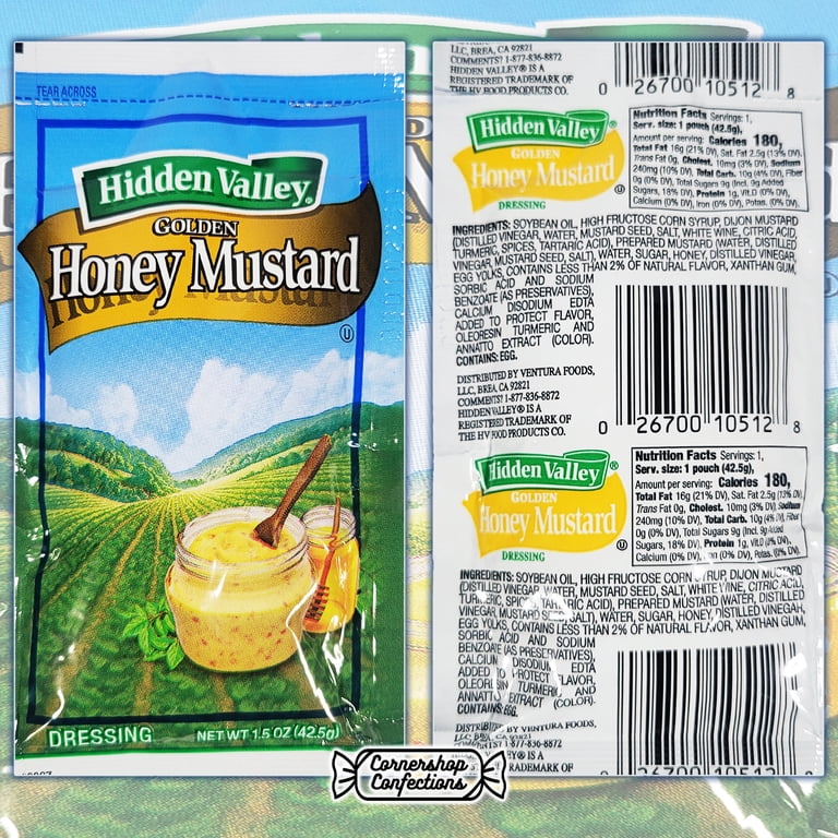 slim fit dress slacks Dressing Golden Honey Mustard Hidden Valley 1.5 Ounce Size