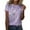 Purple, variant on Summer Tops for Women Dark Shirt Top Women Loose Long Sleeve Polyester T Shirt Loose Fit Tee Shirts Womens Compression Woman Womens Active Tops Exercise Long Sleeve The Casual Short Wom Purple S
