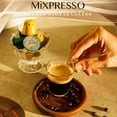 thumbnail image 4 of Mixpresso Coffee Espresso Capsules Compatible With Nespresso Original Brewers Single Cup Coffee Pods 100% from Italy Dark Roast Espresso, 50 Count Coffee Capsules - Lungo Intensity - 10/12, 4 of 9