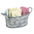 thumbnail image 3 of HUBERT® Galvanized Metal Pan Oval - 5" L x 3" W x 2 1/4" H, 3 of 6