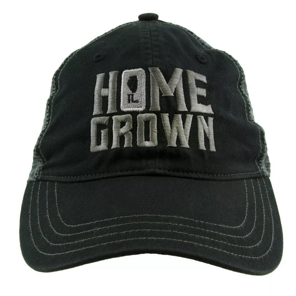 Richardson Local Yokel Home Grown Illinois Statement Trucker Cap Black, Size M/L
