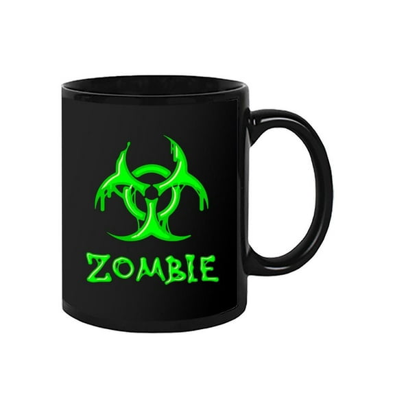 Zombie Lettering Design Mug -Image by Shutterstock,
