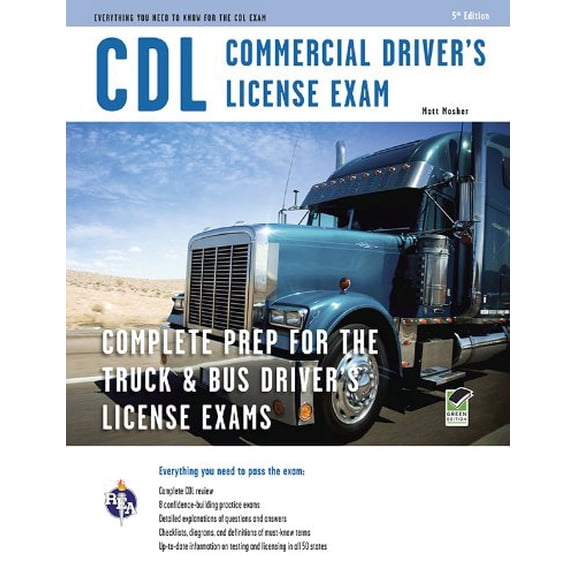 Pre-Owned CDL - Commercial Driver's License Exam (Paperback) 0738609072 9780738609072
