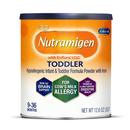 Nutramigen Toddler with Enflora LGG Hypoallergenic Formula - Powder, 12.6 oz (Best Baby Formula Supplement While Breastfeeding)