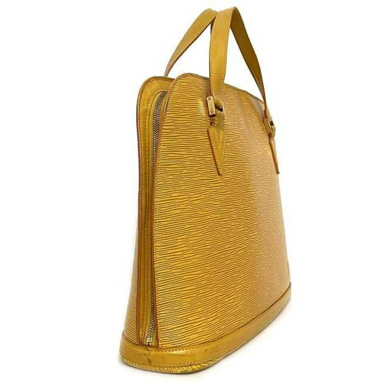 used Pre-owned Louis Vuitton Lussac Yellow Tassili EPI M52289 Handbag Vi1914 Leather Louis Vuitton LV Women's Bag Tote (Fair), Adult Unisex, Size: (