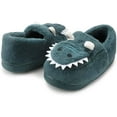 thumbnail image 4 of Kids Boys Girls Cute Cartoon Gator?Slippers?Winter Warm?Furry Animal House Shoes?Toddler?Indoor Bedroom Shoe, 4 of 6