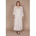 thumbnail image 3 of R&M Richards Plus Size Long Mother of the Bride Dress 358260, 3 of 4