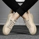 thumbnail image 4 of Nuevos zapatos de tela elástica Zapatos casuales para hombres Zapatos de tela de seda de hielo transpirable Wmkox8yii 123q1594, 4 of 9