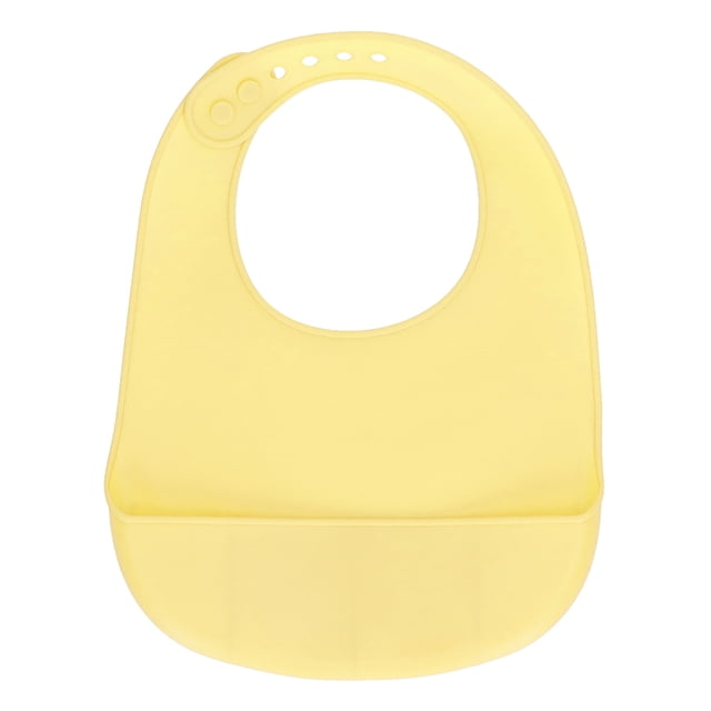 Babero De Silicona, Babero Para Niños Pequeños, Ajustable, Apto Para Lavavajillas, Silicona Suave, Resistente Al Agua Para Niños Pequeños ANGGREK AC7162
