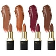 thumbnail image 4 of Khasana Lipstick Set. Long Lasting Lip color, 4 Piece Gift Set. Moisturizing Formula, Infused with Vitamin E and Vitamin C. Multi Finish Lip Makeup, Cream Gloss & Matte. Pack of 4., 4 of 5