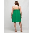 thumbnail image 7 of Plus Size Spaghetti Strap Smocked Pocket Mini Dress, 7 of 7