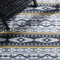 thumbnail image 6 of SAFAVIEH Journey Bojan Tribal Machine Washable Runner Rug, Grey/Gold, 2'2" x 9', 6 of 8