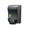 thumbnail image 2 of San Jamar SF900REBK 900 mL 5.5 in. x 4.5 in. x 9.25 in. ecoLogic Rely Manual Foam Soap and Sanitizer Dispenser - Black, 2 of 4