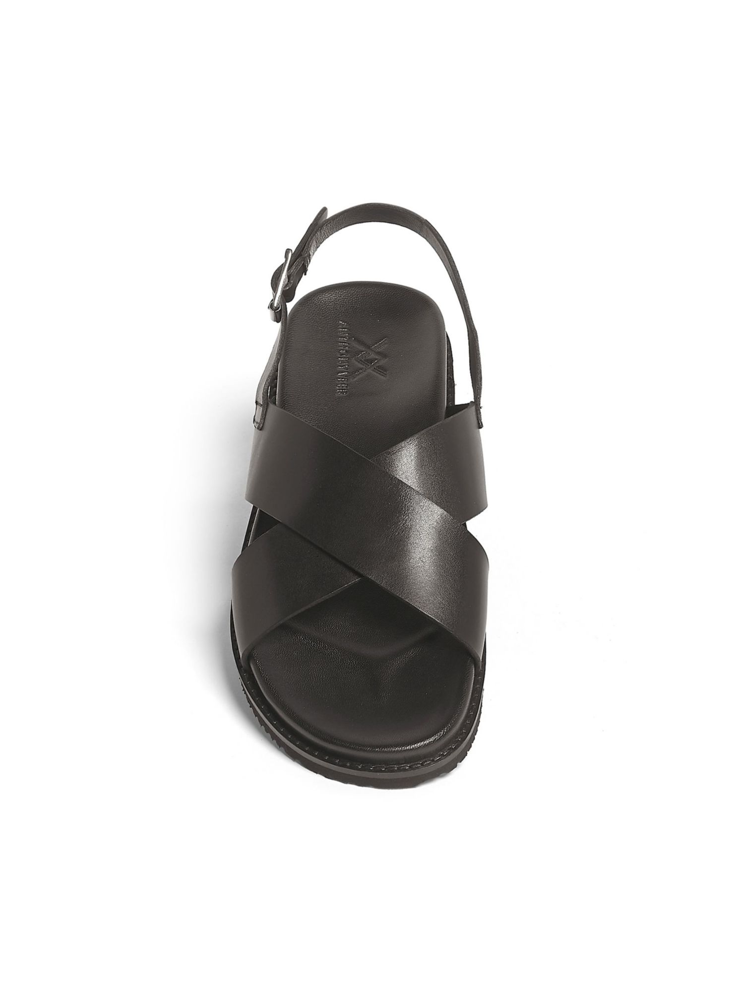Anthony Veer Mens Cancun Cross Strap Comfort Leather Sandal Anthony Veer Men main image 4