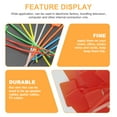 WSTEER 500pcs Nylon Cable Labels Flexible Cable Organizers