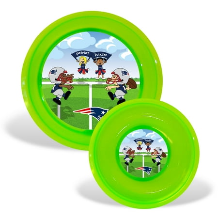 NFL New England Patriots Plate & Bowl Set