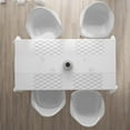 thumbnail image 3 of Ambesonne Black and White Place Mats Set of 4, Musical Notes, Standard Size, Charcoal Grey, 3 of 4