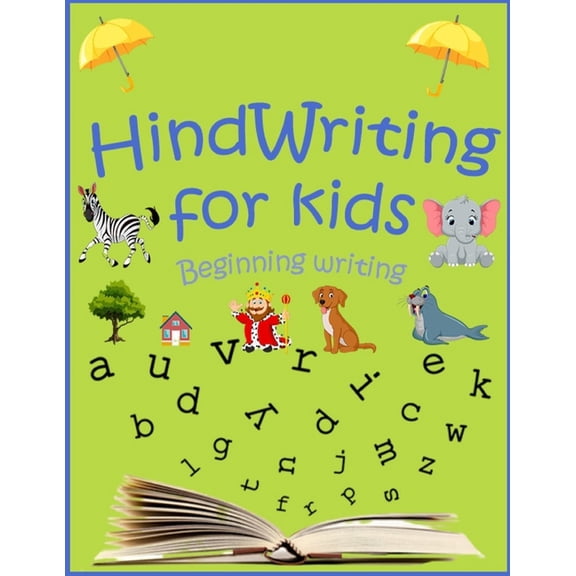 HandWriting For Kids: Bginning Writing Practice Workbook Letters and Numbers, (Paperback)