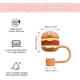 thumbnail image 2 of Paquete de 4 Cubiertas de Silicona para Pajitas para Stanley Tazas de 30 oz y 40 oz - Protector de Tapa de Gr Alimenticio de 10 mm para Pajitas Reutilizables, 2 of 4