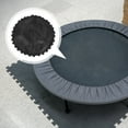 thumbnail image 1 of USHOBE Coussin de Remplacement pour Trampoline Noir Housse de Protection Ronde 1Ensemble, 1 of 8