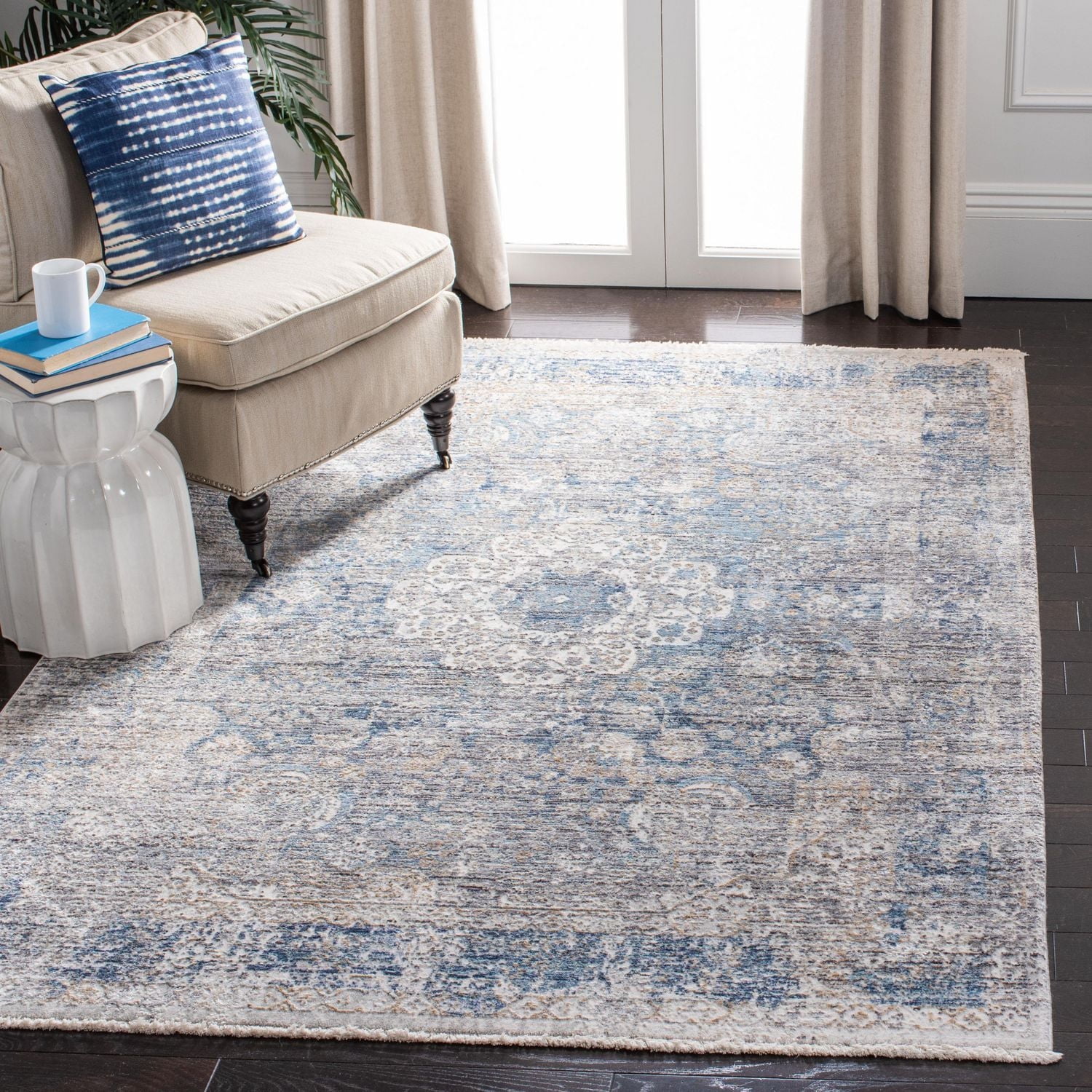 SAFAVIEH Dream Elisa Abstract Overdyed Area Rug
