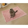 thumbnail image 5 of Zhuge Thermal Insulated Pet Mat, Washable for Cats, Outdoor Cat House & Indoor Warmth Pad - Pink, 50x70cm, 1 Piece, 5 of 5
