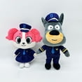 thumbnail image 1 of Peluche Kawaii Sheriff Labrador, Animal de dibujos animados, muñeco de Peluche, Peluche, Anime, regalos de cumpleaños y Navidad para niños,2 piezas, 1 of 5