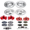 thumbnail image 2 of PowerStop Front and Rear Z23 Evolution Sport Brake Pad and Rotor Kit with Red Powder Coated Calipers Fits: DODGE Select Models KC6563A, 2 of 5
