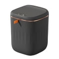 thumbnail image 1 of Bote de Basura Inteligente para Cocina 20 litros,Cubo de Basura Automático con Sensor,Esterilizable por rayos UV y Recargable,para Cocina, Oficina, Sala, Retrete, Recámara (Negro), 1 of 4