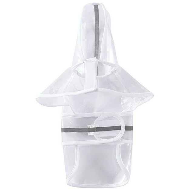 TIELUTT Pet Raincoat Large and Small Dogs Raincoat Transparent Design Pet Small Dog Booties and Coat Dog Overalls for Small Dogs Dog Life Jacket Large Life for Boats Chihuahua Jacket