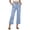 40BU2146, variant on WERYOUNG Women's Casual Pants Solid Color High Waist Denim Trousers Everyday Wear Loose Fit Wide Leg Cropped Jeans With Pockets Party Night Stylish Comfortable Slacks