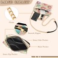 thumbnail image 3 of FORMRS Women Crossbody Purse with Chain Strap Vegan Leather Shoulder Handbag, Beach Toys Pattern, 3 of 7