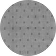 thumbnail image 1 of Ahgly Company Indoor Round Abstract Gray Modern Area Rugs, 7' Round, 1 of 4