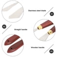 thumbnail image 4 of Painting Knife 7 Pieces Set Stainless Steel Palette Knife with Comfortable Handle Colour Mixing Spatula and Scraper for Oil Painting and Acrylic Painting, 4 of 9