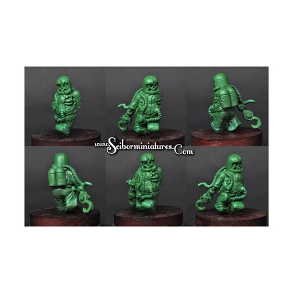 Scibor Monstrous Miniatures Zombie Astronaut #4 New
