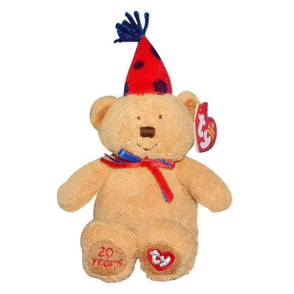 Ty Beanie Baby: Fun the Bear | Stuffed Animal | MWMT's