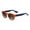 ORANGE, variant on Trancoso Round Sunglasses, VLT FCHSI, 49 mm
