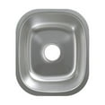thumbnail image 5 of Toulouse 13 x 15 Stainless Steel Single Basin Undermount Kitchen Sink, 5 of 11