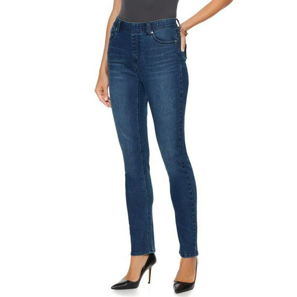 Diane Gilman - DG2 Diane Gilman Stretch Denim 5-Pocket Jegging 535-579 - Walmart.com - Walmart.com