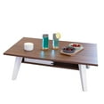 thumbnail image 5 of Symbiosis E2090A0800X00 Prism Coffee Table with Magazine Rack, Walnut, 5 of 8