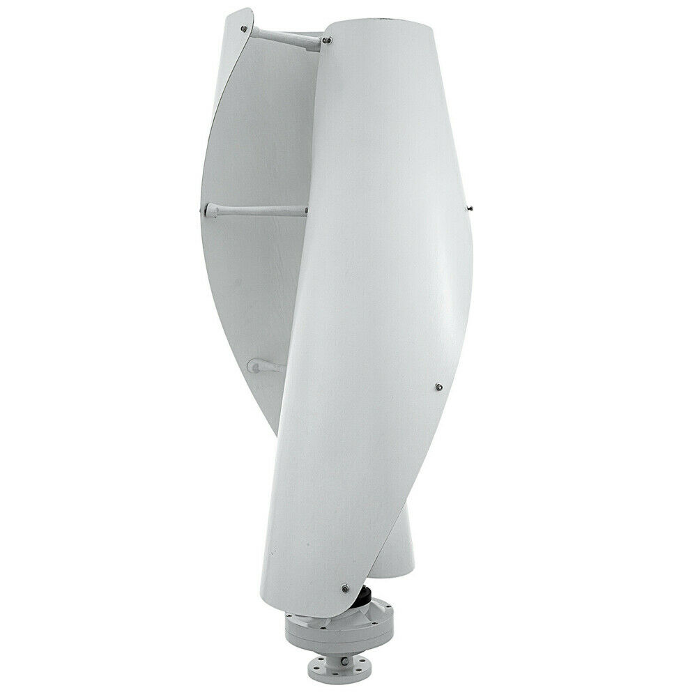 Vertical Wind Power Turbine Maglev Generator Power Energy Windmill 400W 12V 2 Helix Blade