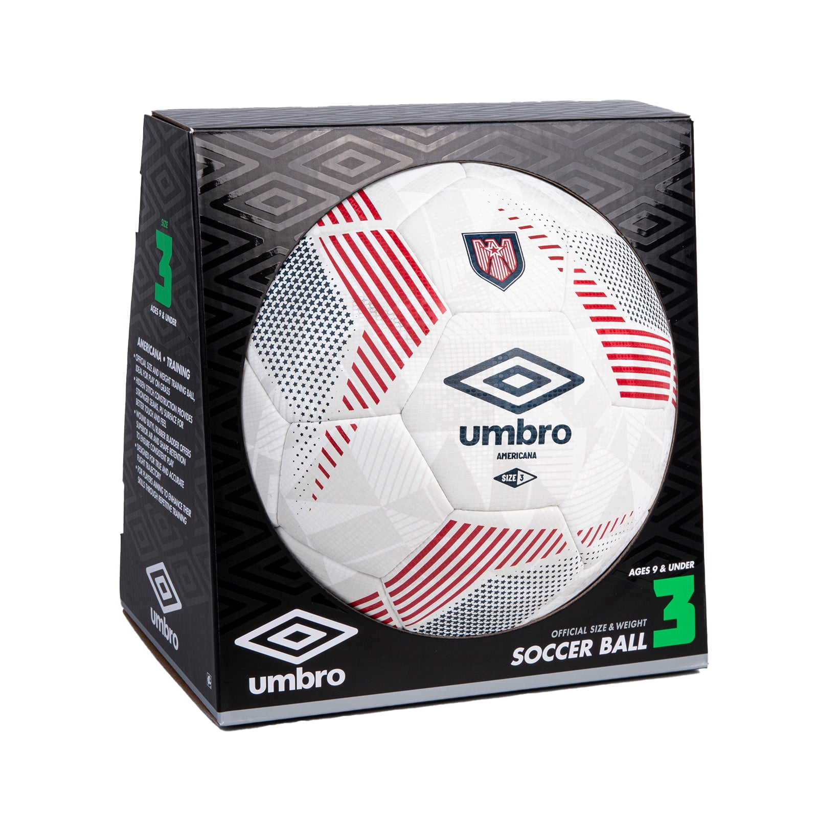 (2 pack) Umbro Americana Size 3 Soccer Ball